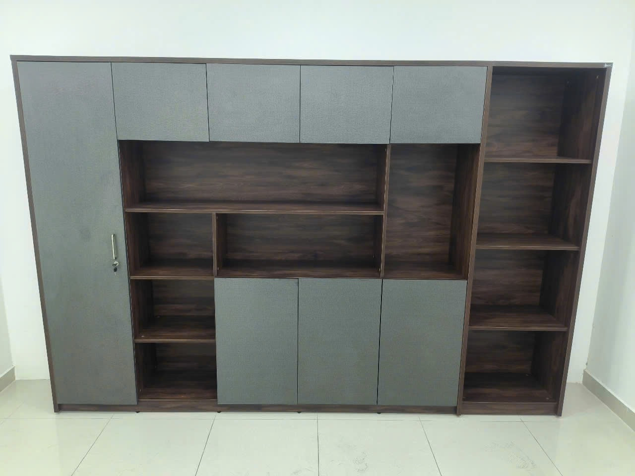 Hệ tủ nhiều ngăn kệ kích thước 3000x400x2000