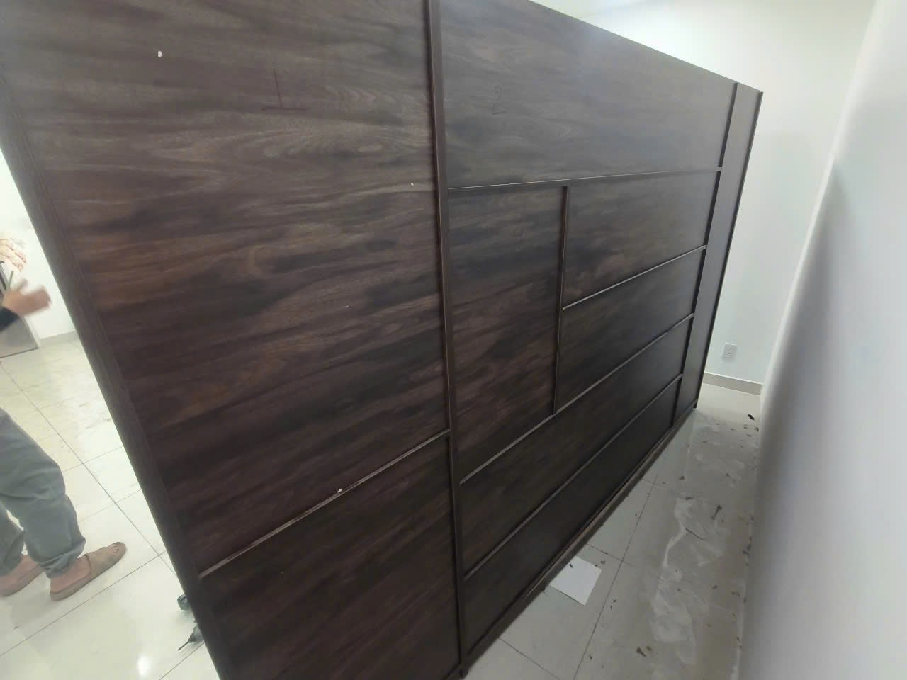 Hệ tủ nhiều ngăn kệ kích thước 3000x400x2000
