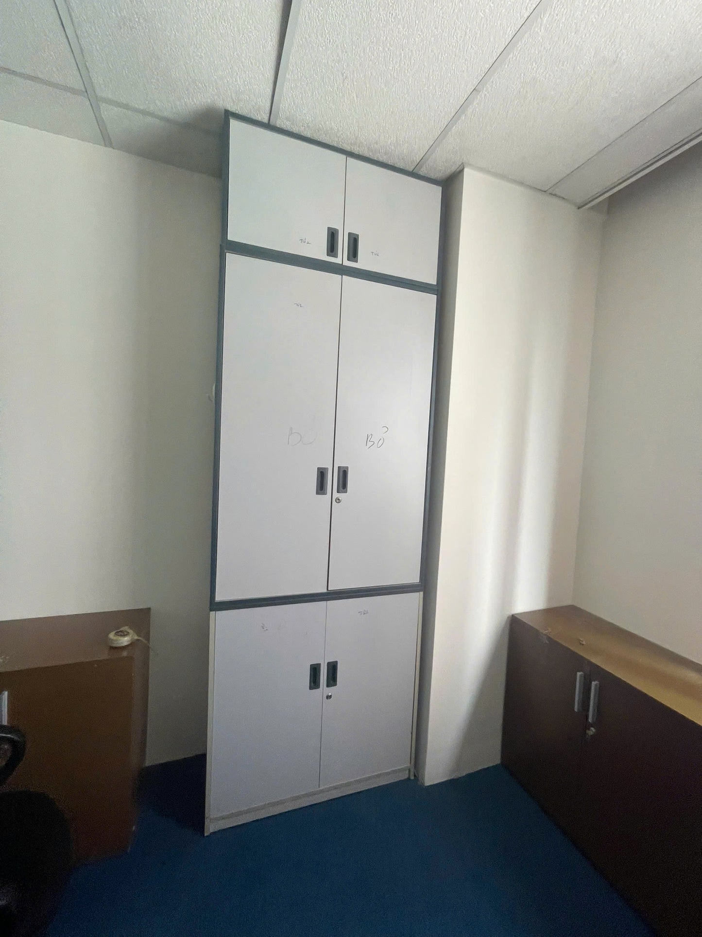 Tủ cao trắng 6 cánh 900x400x2650
